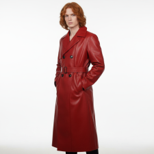 Homicipher Mr. Scarletella Costume - Red Coat Mr Scaletella Cosplay