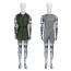 Marvel Dr. Doom Deluxe Costume - Green Vest Cloak Bodysuit Set Dr Doom Cosplay