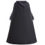 Girls Wicked Elphaba Costume - Black Dress Cape Set Elphaba Cosplay