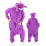Pokemon Gengar Costume - Onesie Jumpsuit Gengar Cosplay