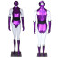 Mileena Mortal Kombat Cosplay Costume