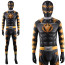 Power Rangers Dino Thunder Black Dino Ranger Tommy Oliver Costume - Black Dino Ranger Tommy Oliver Cosplay