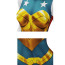 Female Captain America Costume - Bodysuit Captain America Cosplay