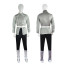 Ragna Crimson Ragna Costume - Grey Jacket Pants Boots Set Ragna Cosplay