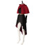 Delicious In Dungeon Rin Costume - Black Dress Red Vest Set Rin Cosplay