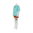 Genshin Impact Venti Costume - Green Shirt Set Venti Cosplay