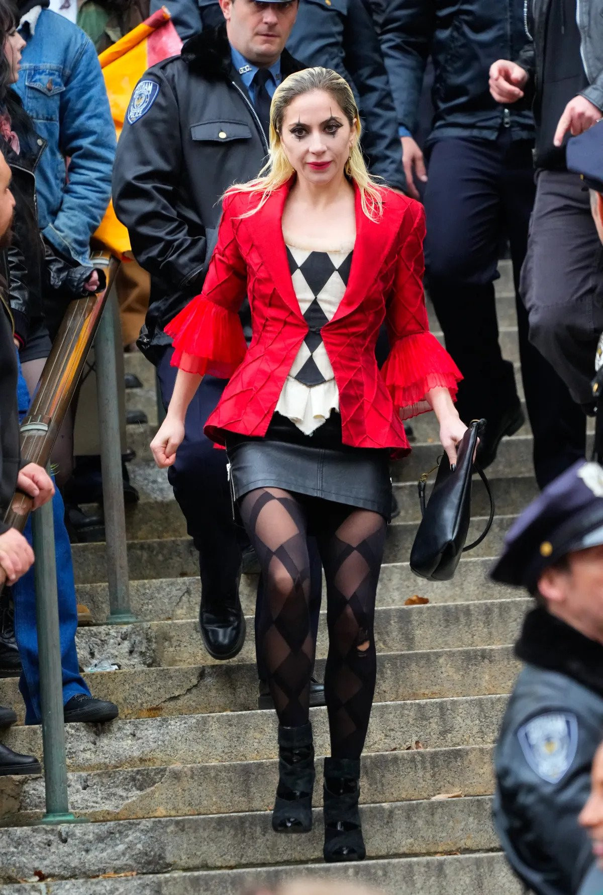 Joker Folie A Deux Lady Gaga Harley Quinn Costume - Lady Gaga Harley Quinn Cosplay