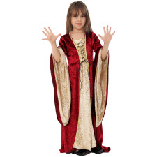 Kids Medieval Renaissance Costume - Red Dress Medieval Renaissance Cosplay