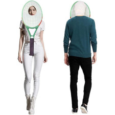 Tennis Racket Costume - Suit Tennis Racket Cosplay
