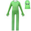 Kids Green Alien Costume - Bodysuit Mask Green Alien Cosplay