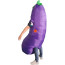 Big Eye Eggplant Inflatable Costume - Big Eye Eggplant Aubergine Cosplay