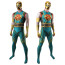Marvel Rivals Iron Fist Costume - Default Bodysuit Mask Set Iron Fist Cosplay