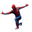Spider-Man Blue and Red Stealth Suit Costume - Red Blue Black Fullsuit Spider-Man Cosplay