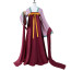 Black Myth: Wukong Violet Spider Costume - Red Long Dress Violet Spider Cosplay