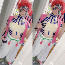 Demon Slayer Akaza Costume - Akaza Cosplay