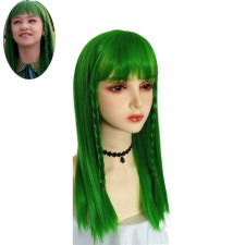 Zombies 3 Zoey Necrodopolis Wig - Zoey Necrodopolis Cosplay Costume Wig Prop