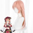 Genshin Impact Yanfei Cosplay Costume Wig Hair
