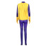DC Comics Batgirl Barbara Gordon Costume - Purple Bodysuit Cape Batgirl Cosplay