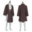 Black Myth: Wukong Elder Jinchi Costume - Brown Shirt Skirt Set Elder Jinchi Cosplay