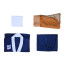 Demon Slayer Hashibira Inosuke Costume - Blue Kimono Female Hashibira Inosuke Cosplay