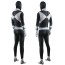 Mighty Morphin Power Rangers Black Ranger Zack Taylor Costume - Bodysuit Mask Set Black Ranger Zack Taylor Cosplay