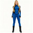 Female Invincible Omni-Mark Costume - Blue Black Bodysuit Omni Mark Cosplay