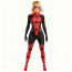Miraculous World Paris Tales of Shadybug and Claw Noir Shadybug Costume - Black Red Bodysuit Shady Bug Cosplay