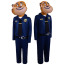 Zootopia Clawhauser Costume - Bodysuit Mask Clawhause Cosplay