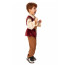 Boys Medieval Renaissance Costume - Red Vest Set Medieval Cosplay