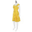 Lala Land Mia Costume - Flower Yellow Dress Mia Cosplay