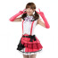 Love Live Superstar Nozomi Tojo Costume - Red White Shirt Skirt Full Set Nozomi Tojo Cosplay