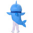 Giant Baby Shark Mascot Costume