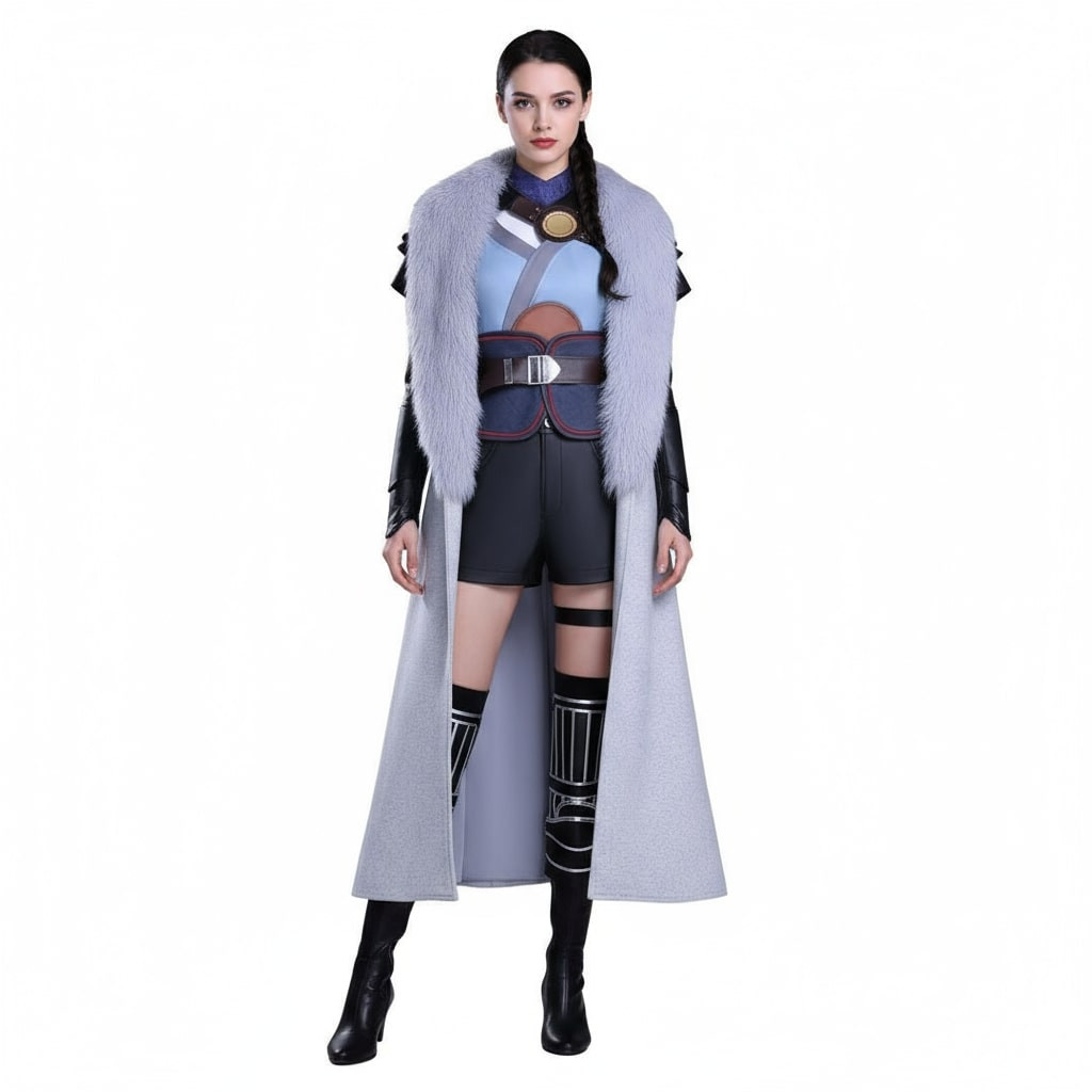 Ling Cage 2 Bai Yuekui Deluxe Costume - Full Set Bai Yuekui Cosplay