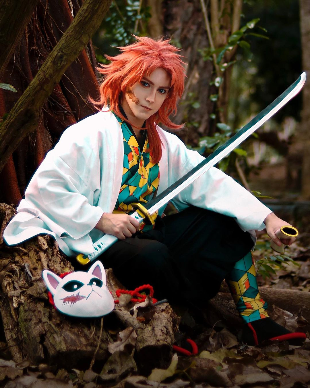 Demon Slayer Sabito Costume - Sabito Cosplay