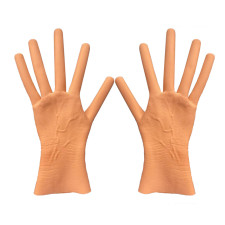 Everything Everywhere All At Once Hot Dog Fingers Prop - Hot Dog Fingers Cosplay Costume Prop