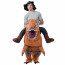 Realistic Riding Dinosaur