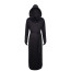 Black Masked Ghost Costume - Robe Mask Gloves Set Ghost Cosplay