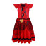 Girls Descendants 4: The Rise of Red Princess Red of Hearts Costume - Red Dress Princess Red of Hearts Cosplay