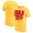 WWE Hulk Hogan Hulk Rules Forever Costume - Yellow T-Shirt Hulk Hogan Cosplay