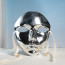 Masquerade Ball Mask Prop - Plated Carnival Face Masquerade Cosplay Costume Mask