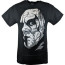 WWE Sting Costume - Black Shirt White Avatar Sting Cosplay