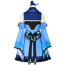 Hololive Vtuber Uruha Rushia Costume - Blue Dress Uruha Rushia Cosplay