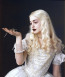 White Queen Alice in Wonderland Hair Wig