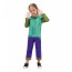 Kids Minecraft Zombie Costume - Mask And Suit Set Zombie Cosplay