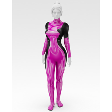 Deadpool and Wolverine Lady Deapool Costume - Pink Bodysuit Lady Deapool Cosplay