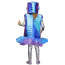Girls Alien Costume - Dres11 Hat Blue Alien Cosplay
