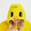 Kids Chick Costume - Onesie Jumpsuit Chick Cosplay