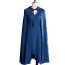Daenerys Blue Dress Cape Cosplay Costume Games of Thrones Halloween Costume