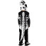 Kids T-Rex Dinosaur Skeleton Fossil Costume - Bodysuit Mask Set Dino Skeleton Cosplay