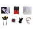 Demon Slayer Doma Costume - Turtleneck Cloak Set Doma Cosplay